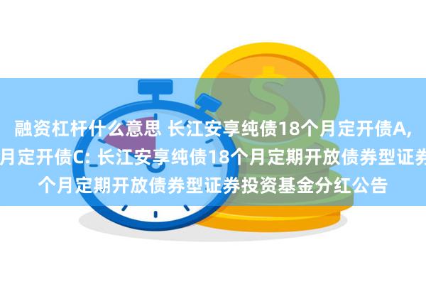 融资杠杆什么意思 长江安享纯债18个月定开债A,长江安享纯债18个月定开债C: 长江安享纯债18个月定期开放债券型证券投资基金分红公告