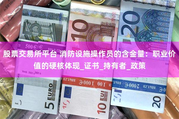 股票交易所平台 消防设施操作员的含金量：职业价值的硬核体现_证书_持有者_政策