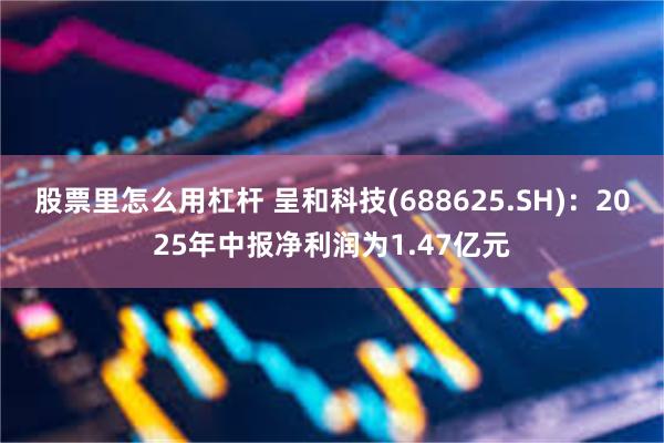 股票里怎么用杠杆 呈和科技(688625.SH)：2025年中报净利润为1.47亿元